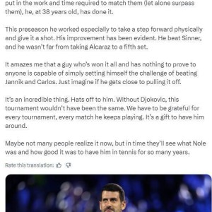 开云体育官网-西媒主编发文：德约科维奇让质疑他的人闭上了嘴